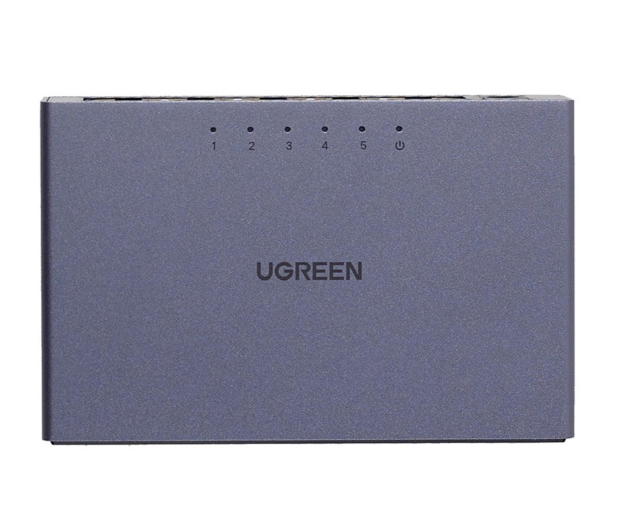 UGREEN Przełącznik Switch CM633 5-portowy GigaBit Ethernet czarny - 1501560 - zdjęcie 2